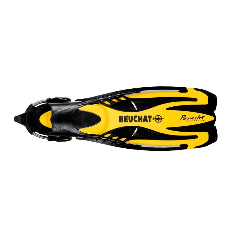 POWER JET WITH SPRING STRAPS - REGULAR FLEX - YELLOW ORIGINAL